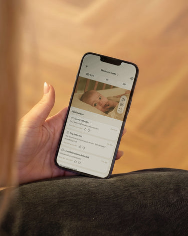 App-Controlled Baby Monitor with Camera & AI filtering | Moonboon