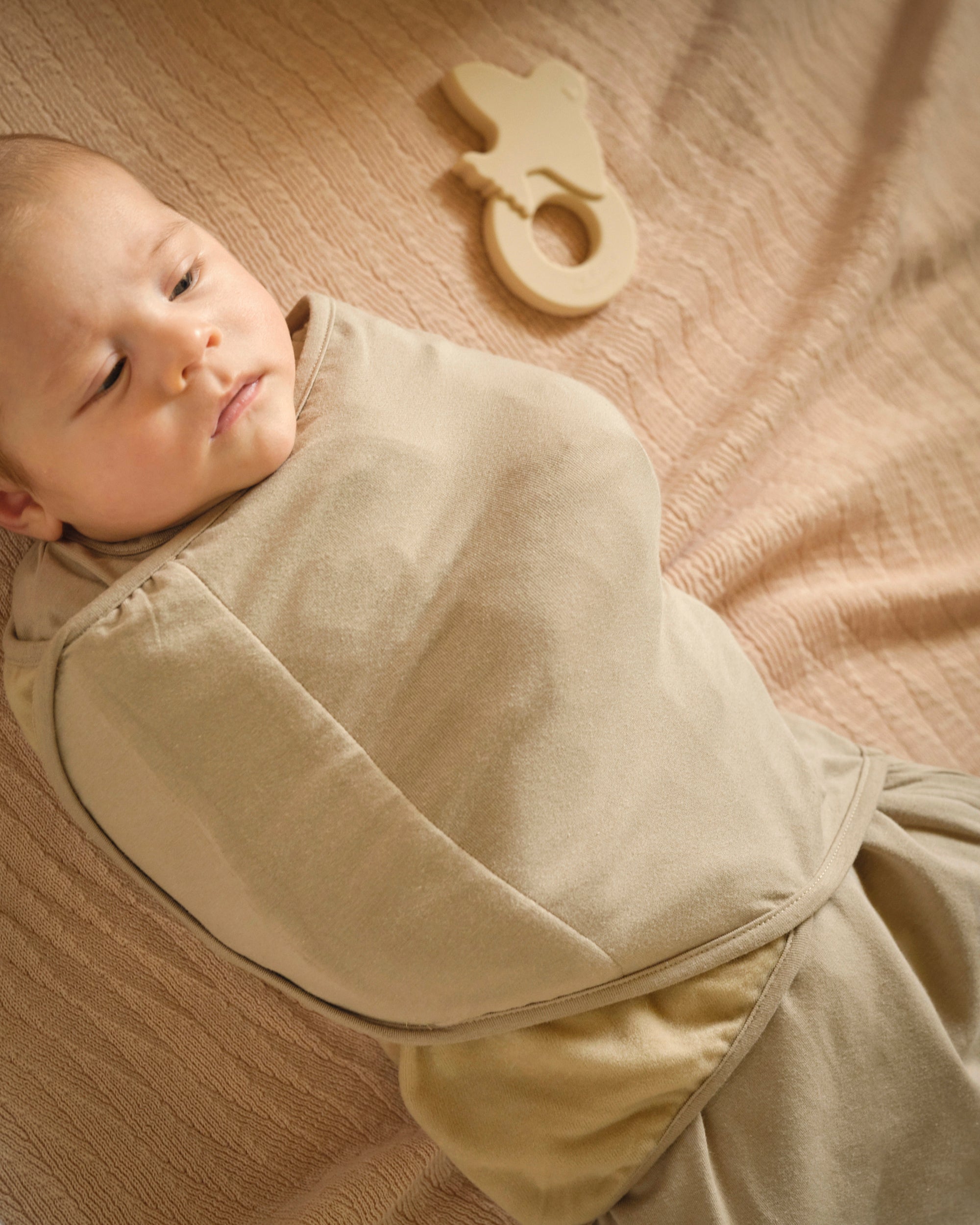 Baby Swaddle (0–3 months) with Roomy Bottom & Easy Velcro Closure