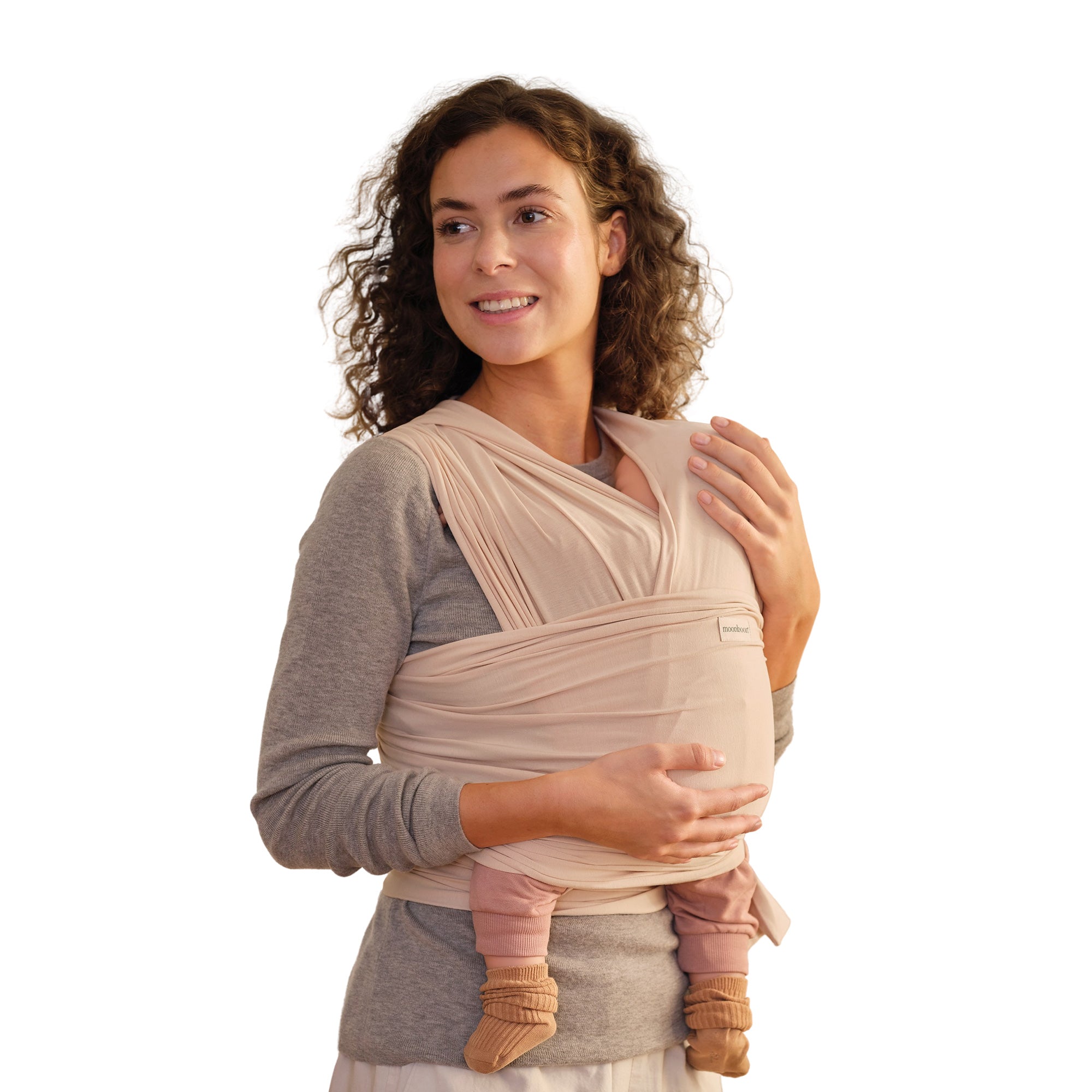 Baby Wraaapper Baby Wrap for Newborns in Organic Cotton | Moonboon