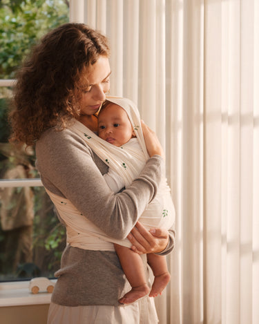 Baby Wrap for Newborns in Organic Cotton Moonboon