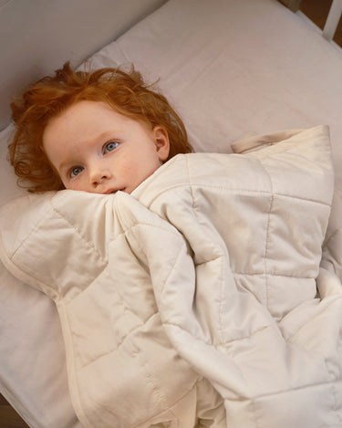 Weighted Blanket for Children (1-7 Years) in Organic Cotton Moonboon